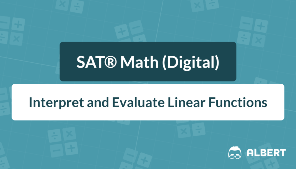 evaluating linear functions