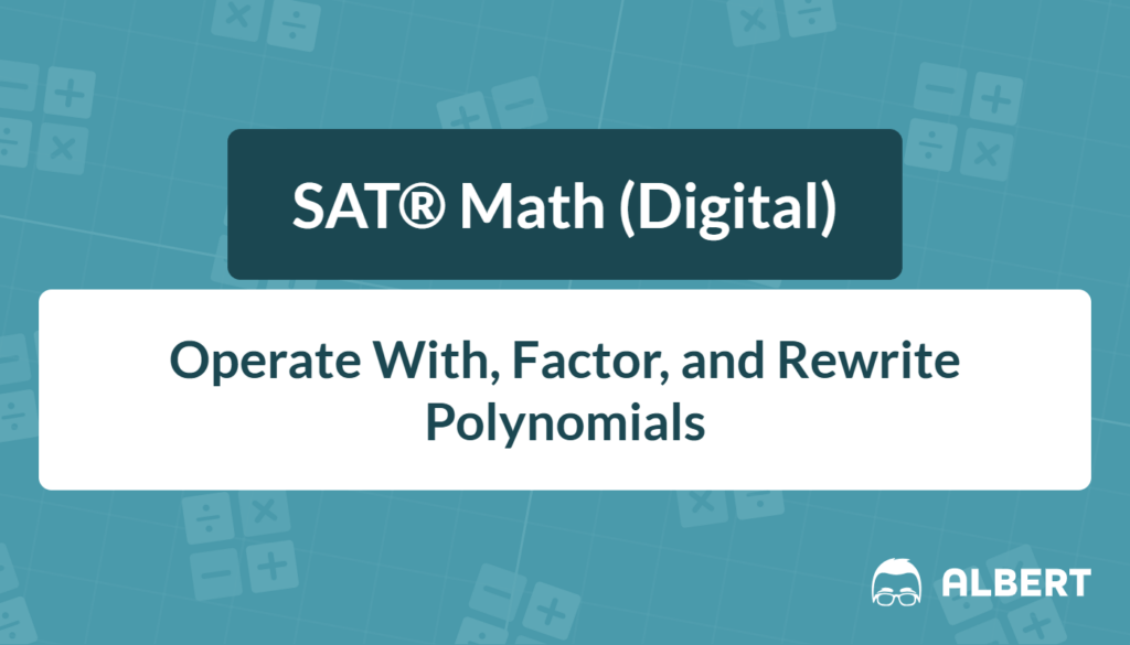 Operations with polynomials