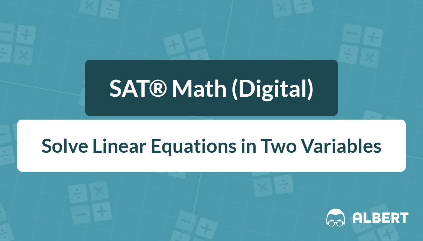 linear equations in two variables